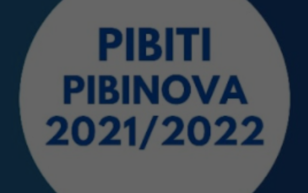 Estão abertas as inscrições para o edital PIBITI/PIBINOVA 2021!